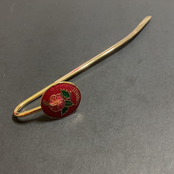 🖤Bookmarker💕Hawaii hibiscus design enamel - Picture 2 of 7